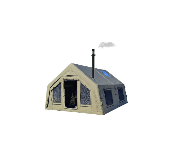 tent-2 4-Season 8-10 Person Glamping Yurt, Waterproof, Quick Setup